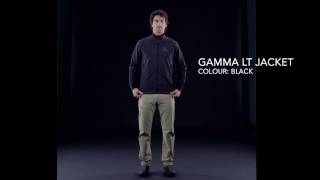 Arcteryx  Mens Gamma LT Jacket  Black [upl. by Ahsinej]