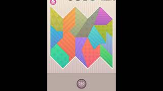 Polygrams Tangram Shapes Basic Levels 14 pieces answer [upl. by Kcirredal]