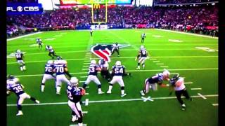 PATS GRONKOWSKI OBLITERATES 55 TERREL SUGGS EXPLOSIVE MIX AFC CHAMPIONSHIP GAME 1222012 [upl. by Fiorenza942]