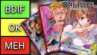 Ranking the BEST decks in the OP08 meta  One Piece Card Game Tierlist [upl. by Luckin]