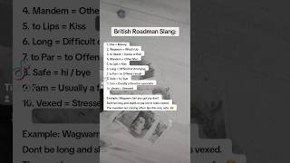 British Roadman Slang You Need to Know english roadman slang [upl. by Zsuedat104]