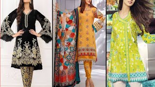 New casual dress designs 2022  Kapro ke design  Latest dress designs for pakistani [upl. by Sibelle]