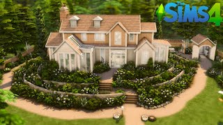 Big Modern Farmhouse 🐇🌾 The Sims 4 Stop Motion [upl. by Feeney]