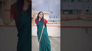 Ek pardesi mera dil le gya❤️ dance saree trending shorts ytshorts sareedanceperformance [upl. by Auqenahc]