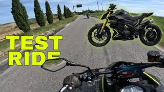 Test ride FB Mondial PIEGA 452 [upl. by Dyrraj]