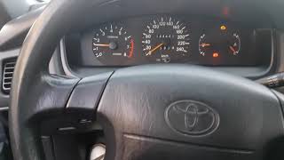 Toyota Carina E cold start [upl. by Gnuy]