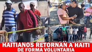 😳😳 NO QUIEREN SER DEPORTADOS  Haitianos Retornan Voluntariamente A Su Pais Haití [upl. by Klemm]