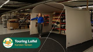 Karsten Touring Luifel I Caravanvoortent [upl. by Ilahtan]