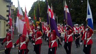 Drumderg parade their home town of keady 10 07 11 [upl. by Ajna]