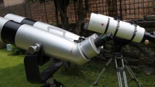 General HIT binoculars 25x150 and Binoscope 150mm Binocolo 25x150 e Binoscopio di 150mm PART 22 [upl. by Hsatan]