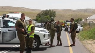 Dos israelíes muertas en un presunto ataque palestino en Cisjordania ocupada [upl. by Enoitna]