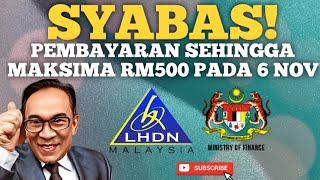 PEMBAYARAN SEHINGGA MAKSIMA RM500 MULAI 6 NOV 2024 [upl. by Leno496]