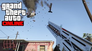 DEBLOQUER LE RAILGUN EN ILLIMITE  GTA 5 NEXT GEN [upl. by Ramey]