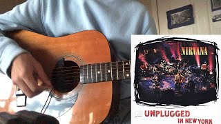 Nirvana Pennyroyal Tea MTV Unplugged Rehearsal Cover [upl. by Moulton]