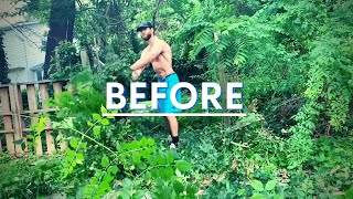 Unbelievable DIY Backyard TRANSFORMATION Thousands  SAVED by Doing it Myself [upl. by Htebazila]