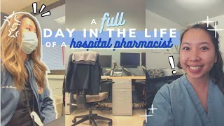 A FULL day in the life of a hospital pharmacist  Internal Medicine [upl. by Eladal]