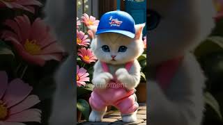 Cute cat dancing प्यारी बिल्ली का डांसquot [upl. by Balch]