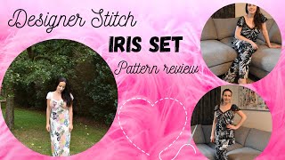 NEW Valentines Day pattern Iris Set from Designer Stitch Review [upl. by Sile]