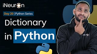 Dictionary in Python  Python Tutorial Hindi  Day 20 [upl. by Mercuri]