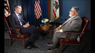 Portantino Discusses Armenian Museum with Newsom [upl. by Noirod187]