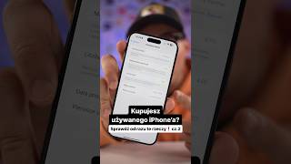 Kupujesz używanego iPhone’a To TRZEBA sprawdzić❗️cz2 [upl. by Ferdinana]