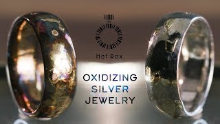 How To Oxidize Your Silver Jewelry [upl. by Odrarebe175]