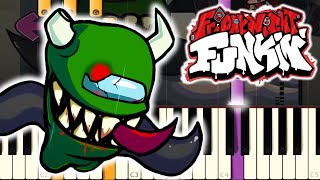 Ejected  Friday Night Funkin VS Impostor V3 Piano Tutorial [upl. by Weksler]