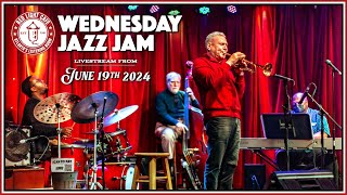 Wednesday Jazz Jam w the Gordon Vernick Quartet LIVE June 19th 2024 [upl. by Sikram]