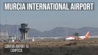 Murcia International Airport  Corvera Spain camposolspain expatinmazarron [upl. by Sherwin]