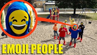 drone catches the Emoji People at haunted park we found them [upl. by Gobert648]