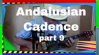 Guitar Andalusian Cadence part 9 Inversions in Context [upl. by Yenttihw]