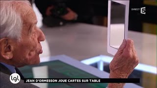 Jean DOrmesson joue cartes sur table [upl. by Pega897]