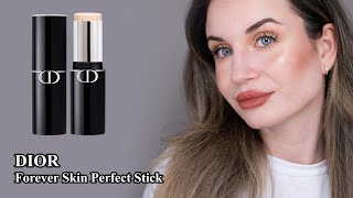 DIOR  Forever Skin Perfect Stick  Color 0N Neutral  Makeup Review amp Wear Test [upl. by Nollid981]