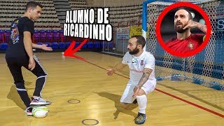 RICARDINHO ME ENSEÑA SUS MEJORES REGATES  Futsal amp Futbol calle [upl. by Nohsal]