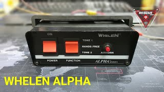 WHELEN ALPHA SIREN TONE amp Dip Switch ALL TONE [upl. by Gorey]