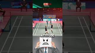 Dont embarrass Europeans unsportif badattitude badminton [upl. by Kerred]