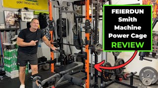 FEIERDUN Smith Machine Power Cage REVIEW [upl. by Storz]