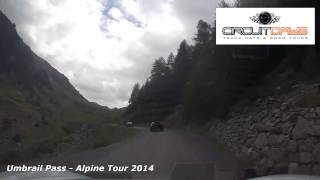 Umbrail Pass  Alpine Road Tour  Circuit Days 2014 [upl. by Thalassa]