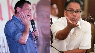 Roxas reacts to Dutertes namecalling [upl. by Nylesaj]