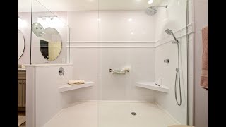 GROUTLESS bathrooms the next big trend in remodeling [upl. by Mihe]