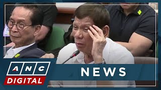 Duterte on De Limas accusations Kung lahat man ito totoo magfile kayo ng kaso  ANC [upl. by Aizirtap]