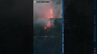 Colorado wildfire aerial video footage shocks and amazes [upl. by Emoreg]