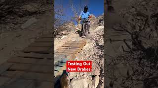 Mountain Biking  New Brakes but this happened mtb nobrakes stoppie jameseyboi2132 [upl. by Arol483]