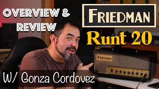 FRIEDMAN RUNT 20   Review on 2021  Amazing sound on a small package 🎸🎸🎸 [upl. by Zorina]