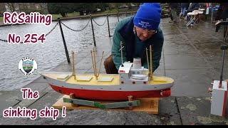 RCSailing No 254  The sinking ship [upl. by Norman]