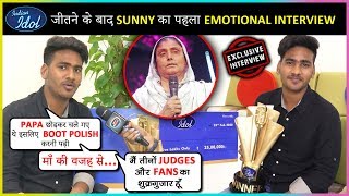 Indian Idol 11 WINNER Sunny Hindustani Shares His EMOTIONAL Journey  EXCLUSIVE INTERVIEW [upl. by Delinda]