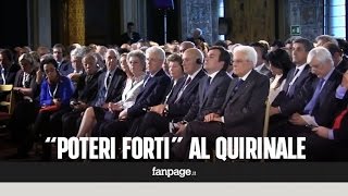 La Commissione Trilaterale a Romai membri incontrano Mattarella [upl. by Ardiek]