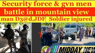 Security Force amp gvn Men Battle in Mountain View 1 d3d JDF Soldier injured [upl. by Issi]