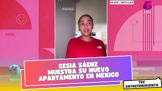 Cesia Sáenz nos invita a un recorrido exclusivo por su nuevo apartamento en la Col Roma de México [upl. by Irbua660]