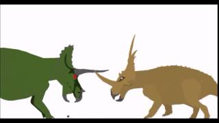 EDB styracosaurus vs triceratops PIVOT [upl. by Greerson]